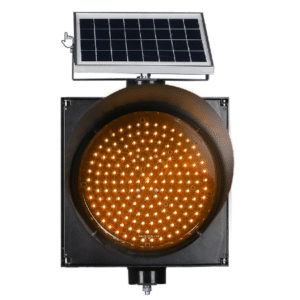 Luz Amarilla Intermitente Solar